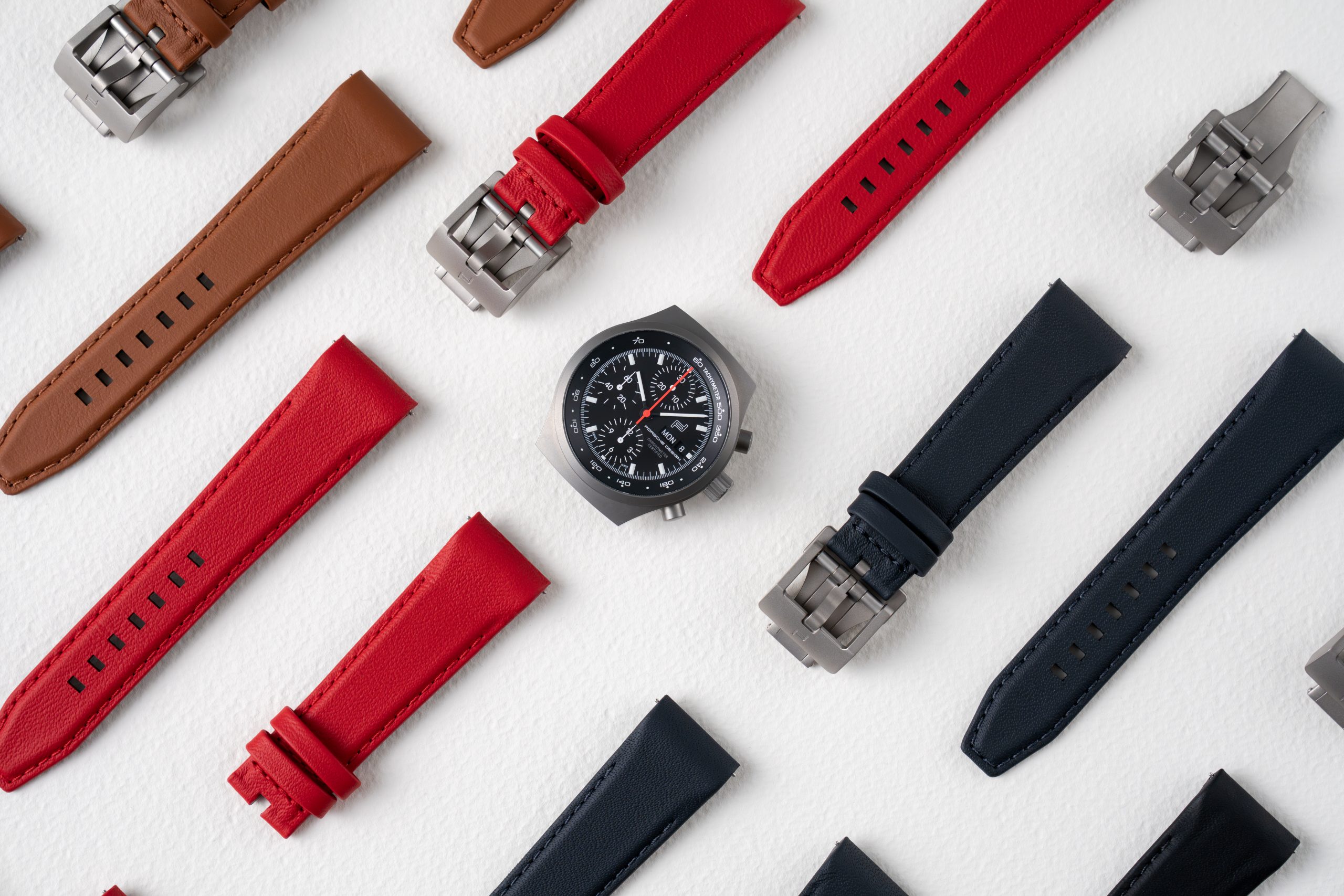 Корпус Porsche Design Chronograph 1 и кожаный ремешок