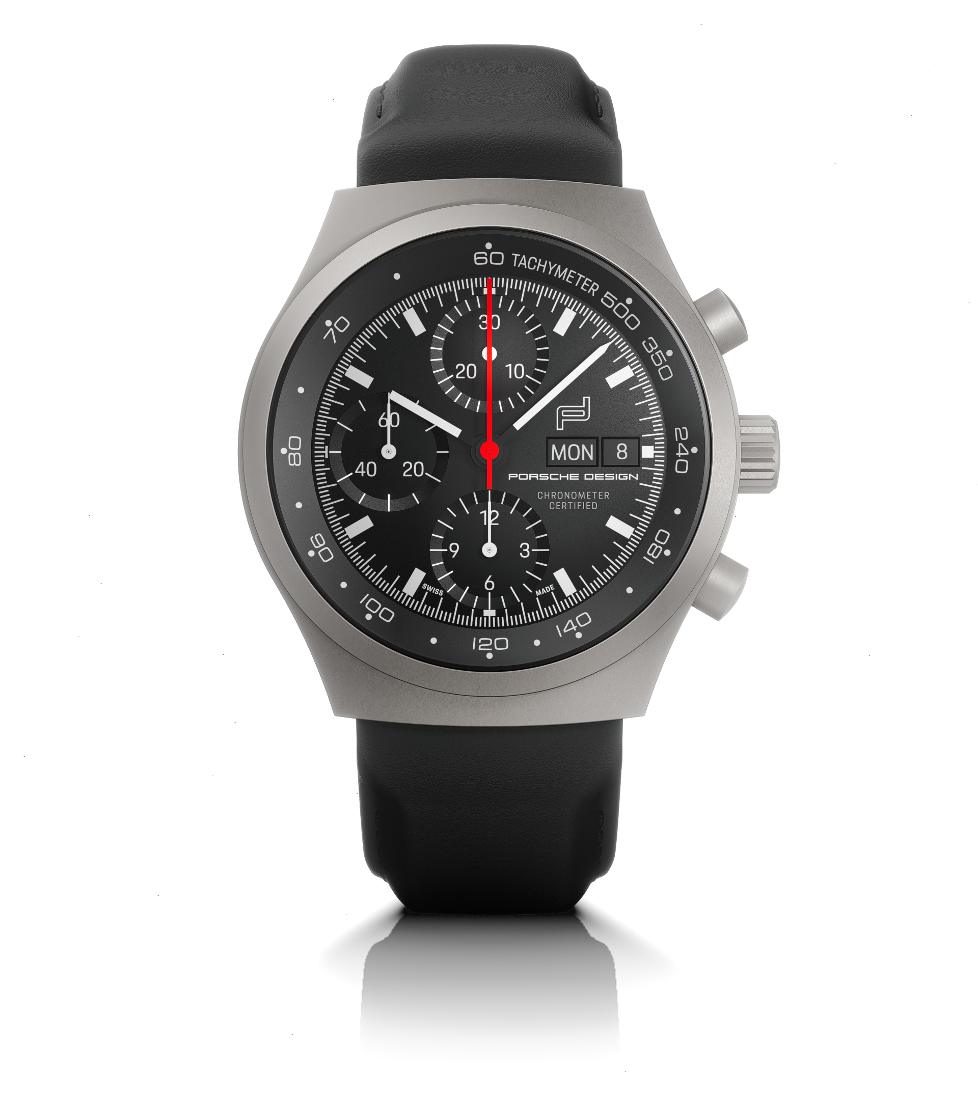 Porsche Design Chronograph 1 All Titanium — официальный продуктовый снимок